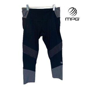 MPG Workout Leggings for Women's 3/4 Leggings Pants Sports Gym Fitness w/pockets